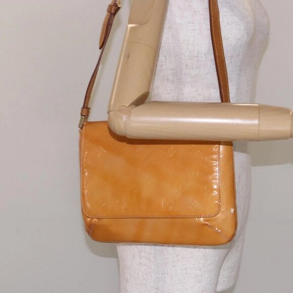 LOUIS VUITTON Vernis Thompson Street Bag Marshmallow Pink M91070 LV Auth 141078 - Picture 3 of 16